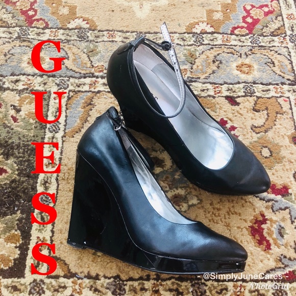 Guess Shoes - Guess ankle strap wedge